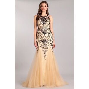 2026 Black/Nude Prom Dress